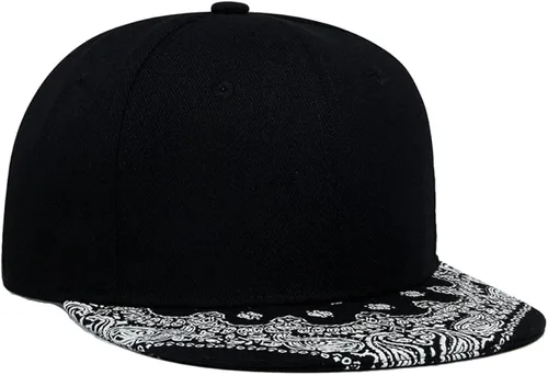 Miniatura 7 de CNUSER Snapback Hats for Men Women,Fashion Baseball Cap,Hip Hop Flat Bill Brim Adjustable Dad Hats