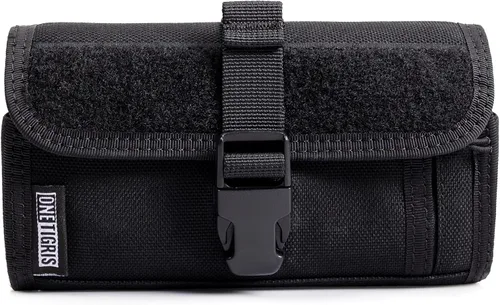 Miniatura 7 de OneTigris Funda táctica para teléfono móvil con correa MOLLE y hebilla de liberación rápida, para iPhone 17/Air/17 Pro/16/16 Pro/15/15 Pro/14 Pro/13