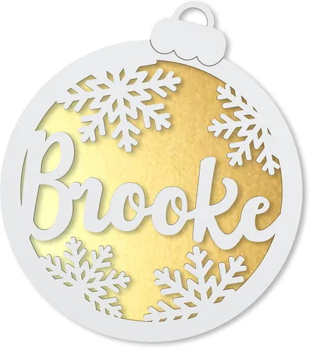 Miniatura 8 de Bolas de madera para árboles, regalos personalizados, adorno de Navidad, decoración de Navidad, regalos familiares, regalos de adorno de vacaciones