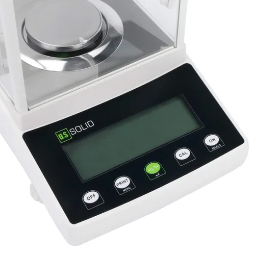 Miniatura 4 de U.S. Solid Balanza de precisión de 1 mg - Báscula de precisión de laboratorio analítico de 21.16 oz con sensor electromagnético, 0.00 oz x 21.16 oz