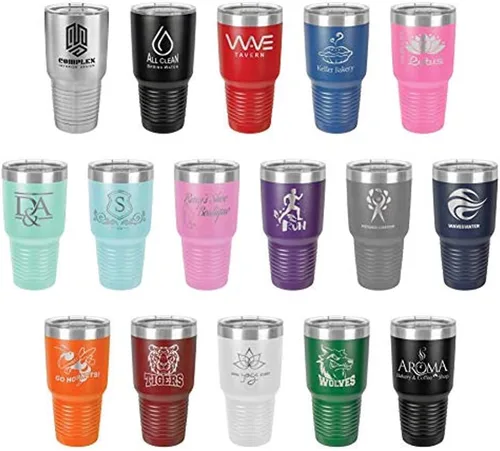 Miniatura 6 de Dad Joke Loading Maroon - Vaso de bebida de 30 onzas con popote y tapa superior deslizante Taza de viaje grabada con láser Comparar con Yeti