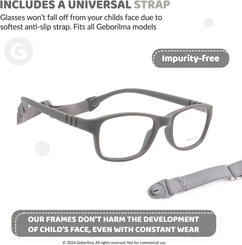Miniatura 20 de Unbreakable Eyeglasses for Kids Flexible Glasses - Kids Prescription Sports Glasses 4-7 years