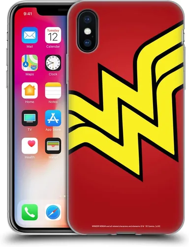 Miniatura 127 de Head Case Designs Funda de gel suave con licencia oficial de Wonder Woman DC Comics Classic Logos compatible con Apple iPhone 7 Plus/iPhone 8 Plus
