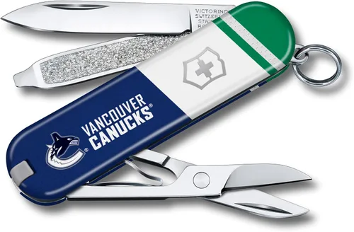Miniatura 15 de Cuchillo del Ejército Suizo Victorinox Classic SD - Cuchillo de bolsillo compacto de 7 funciones de fabricación suiza con hoja pequeña