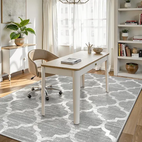 Miniatura 62 de Lahome Alfombra marroquí para pasillo – Alfombra antideslizante lavable de 2 x 6 pies con parte trasera de goma, suave y no desprende pelo, alfombra