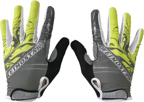 Miniatura 3 de JPOJPO Guantes de ciclismo para hombres y mujeres, guantes de bicicleta de dedo completo, almohadilla de gel 3D cómodos