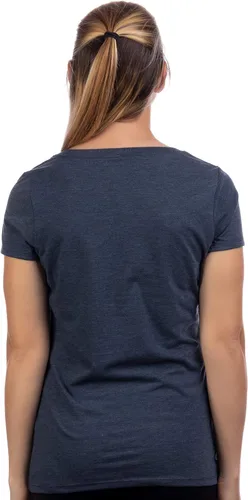 Miniatura 4 de Detroit Classic Retro City Grey Blue Red Black Detroiter 313 Cool Michigan - Camiseta con cuello en V para mujer
