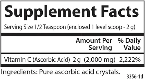 Miniatura 4 de Carlson Labs Cristales de vitamina C sin OMG, 6 onzas