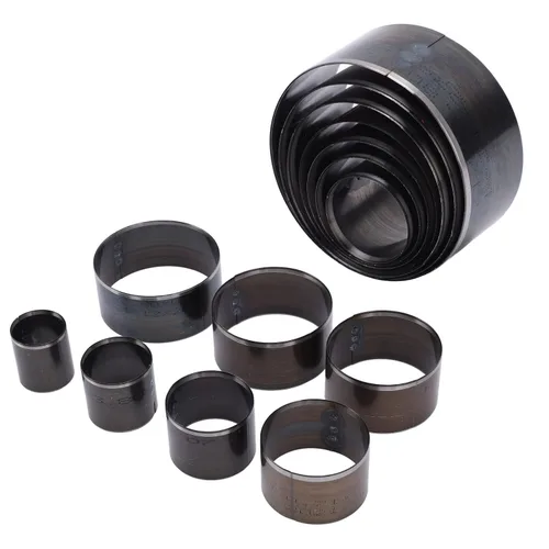 Miniatura 6 de Juego de 7 piezas de cortador de perforación hueco de agujero, material de acero de alto carbono, herramienta de perforación de cuero, troqueles
