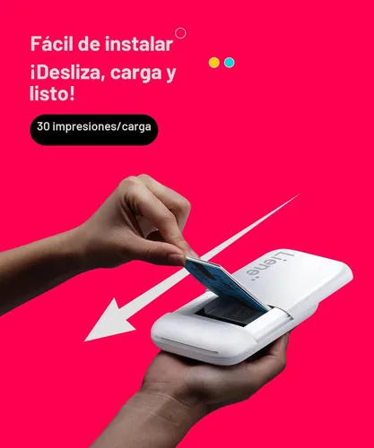 Miniatura 4 de Liene Impresora Fotográfica 2x3 Pulgadas, Mini Impresora de Imágenes con 10 Papeles Adhesivos Zink, Bluetooth 5.0, Compatible con iOS y Android