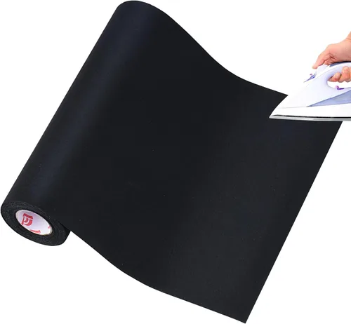 Simthread Fusible Cut Away Estabilizador Respaldo Color Negro para Bordado a Máquina - Peso 2.8 onzas 12" x 10 yardas/rollo