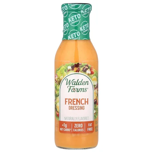 Miniatura 61 de Walden Farms Vinagreta de Tomate Seco al Sol – Aderezo sin calorías, bajo en carbohidratos, apto para dieta keto, vegano, sin azúcar con rico sabor
