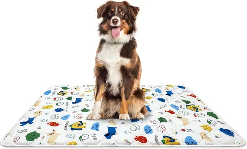 Miniatura 13 de Bubble bear - Tapete para jaula de perro ultra suave, lavable y antideslizante para perros pequeños, medianos y grandes, de color oscuro