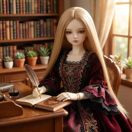 Miniatura 3 de Peluca larga recta de 8-9 pulgadas 1/3 BJD MSD DOD Pullip Dollfie peluca centro de separación DIY fabricación accesorios para el cabello
