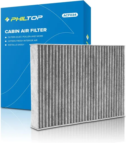 Miniatura 12 de PHILTOP Filtro de aire de cabina, reemplazo para CF9846A, Prius 2001-2009, Sienna LE 2004-2009, 4Runner 2003-2009, filtro de cabina Premium ACF016