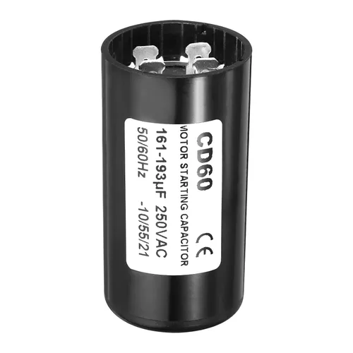 Miniatura 22 de PATIKIL Condensador de arranque del motor, 88-108uF/Mfd 250VAC 50/60Hz CD60 Condensador de arranque del motor para motor eléctrico comienza a