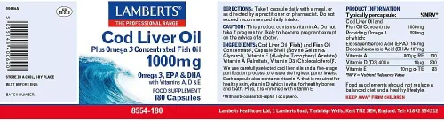 Miniatura 3 de ACEITE HIGADO BACALAO 1000 MG L