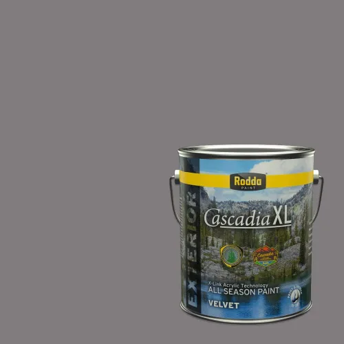 Miniatura 169 de Rodda Paint CASCADIA XL Pintura e imprimación satinada para exteriores en uno, cuarto de galón, azul playa norte