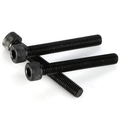 Miniatura 7 de Tornillos de cabeza de enchufe de 3/8-16 x 1 pulgada, 10 piezas de acero de aleación de grado 12.9, acabado de óxido negro, rosca UNC gruesa