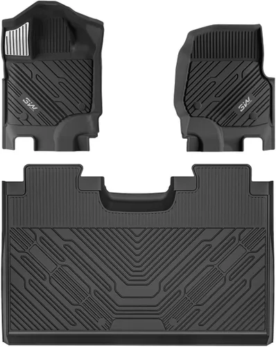Miniatura 25 de Alfombrillas 3W y forro de carga para Ford Bronco 2 puertas 2021 2022 2023 2024 2025 Todo clima TPE Accesorios para auto a medida Alfombrillas