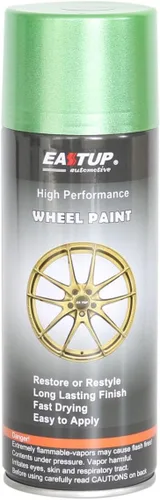 Miniatura 25 de EASTUP Pintura Metálica Premium Oro Champán para Llantas - Acabado Brillante, Alta Durabilidad, Resistente al Desvanecimiento, Pintura en Aerosol