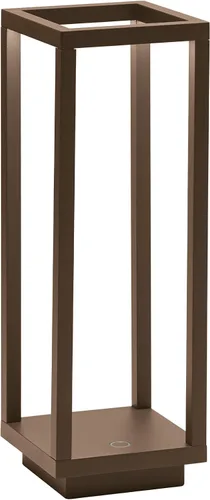 Miniatura 6 de Zafferano, Home Pro - Lámpara de mesa recargable inalámbrica con controles táctiles, adecuada para interiores y exteriores, atenuador, 3000 K, Azul
