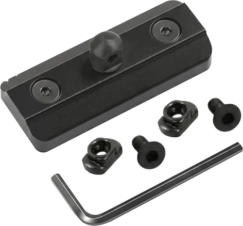 Miniatura 3 de 360 Tacitcal MLok Bipod Mount Aluminio Perfil bajo Harris - Estilo Stud bipod Adaptador Negro