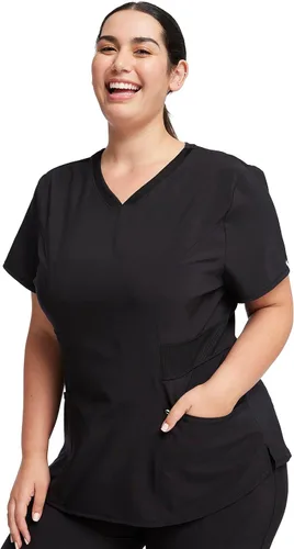Miniatura 3 de CHEROKEE Infinity Camiseta de ropa quirúrgica con cuello V