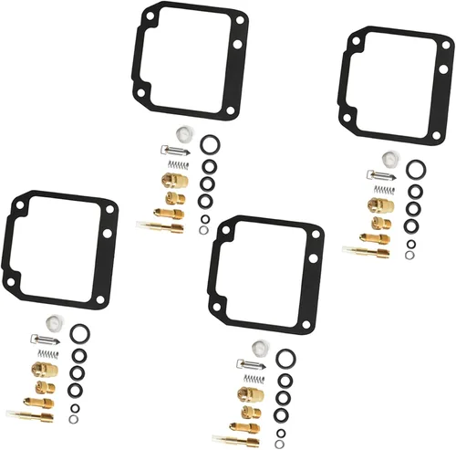 labwork Paquete de 4 kits de reparación de carburador para Yamaha FZ600 YX600 Radian FZ YX 600