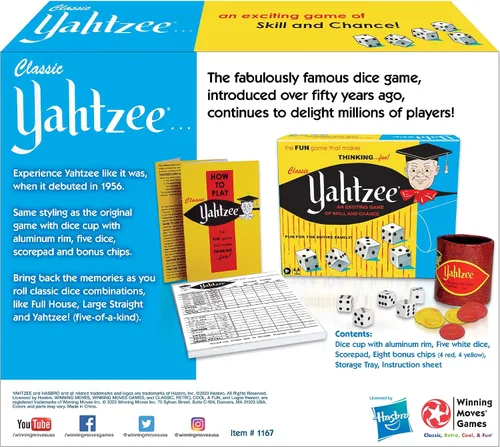 Miniatura 3 de Juego clásico de habilidad y azar Yahtzee., ninguno , Multicolor