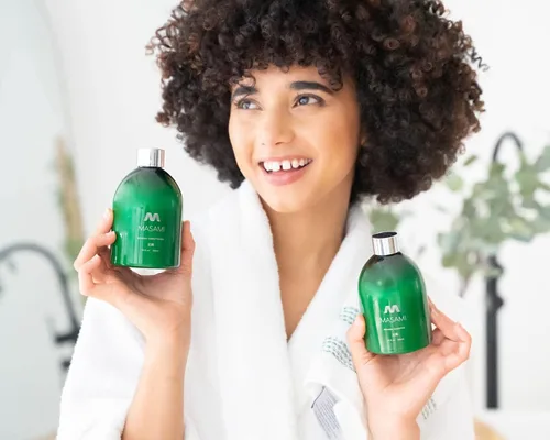 Miniatura 8 de MASAMI Acondicionador hidratante Mekabu Sin sulfatos Sin parabenos Sin ftalatos Vegano Libre de crueldad Calidad de salón Color seguro