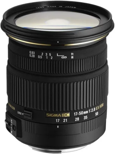 Miniatura 8 de Sigma 17-50mm f/2.8 EX DC OS HSM FLD Lente de zoom estándar de gran apertura para cámara Canon DSLR digital