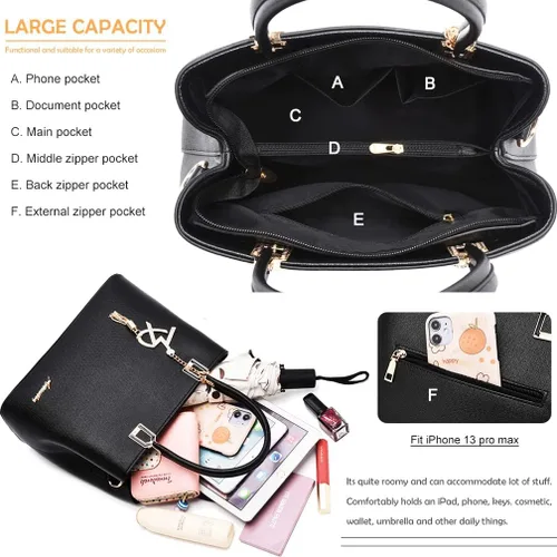 Miniatura 4 de Bolsos y bolsos para mujer, bolsos de hombro, bolsos de mano para mujer, bolsos de mano