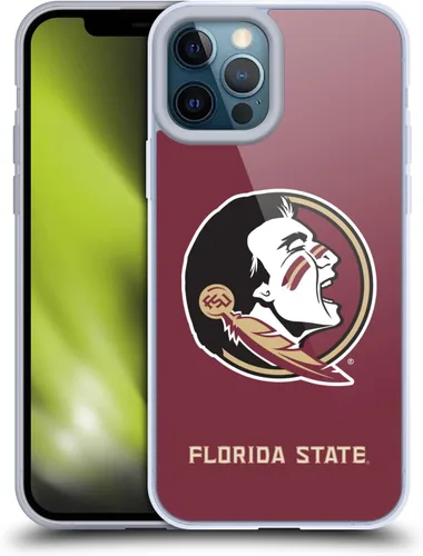 Miniatura 137 de Head Case Designs Funda de gel suave FSU Seminoles de la Universidad Estatal de Florida con licencia oficial compatible con Apple iPhone 13 Pro Max