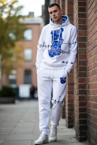 Miniatura 130 de SCREENSHOT Sudadera urbana de forro polar para hombre, diseño de dibujos animados de animación, parche bordado de gel