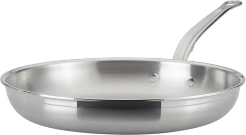 Miniatura 10 de Hestan ProBond Forged - Sartén para freír de acero inoxidable profesional con recubrimiento, de 12.5 pulgadas, compatible con inducción