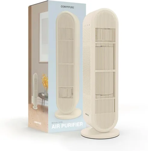 Conair Purificador de aire, filtro de aire HEPA, purificador para alergias, polvo, polen, control de olores, habitaciones de tamaño mediano de hasta