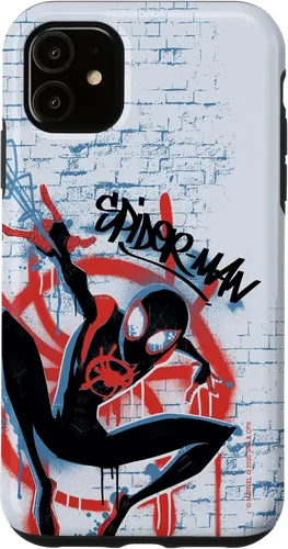 Carcasa para iPhone 11 con diseño de Spider-Man en la Spider-Verse Graffiti
