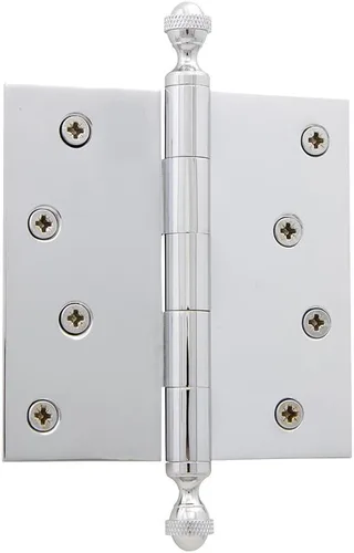Miniatura 97 de Grandeur Hardware 824304 Bisagra residencial con punta de bellota de 3.5 pulgadas con esquinas de radio de 5/8 pulgadas en peltre antiguo
