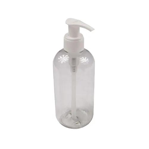 Miniatura 3 de Rapport Funda para botella de masaje individual con botella transparente de 8 onzas y bomba para lociones y aceites. - El accesorio esencial