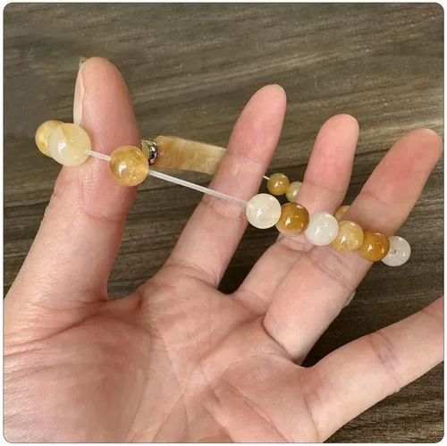 Miniatura 7 de PEAS Joyería de moda Pulsera de piedra curativa Pulsera elástica de energía de cristal