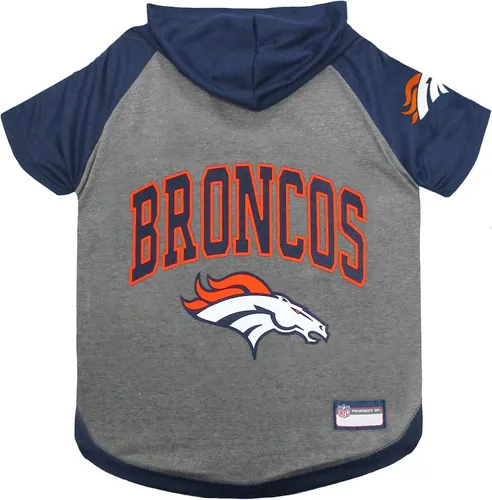 Miniatura 35 de NFL sudadera con capucha tee para perros y gatos. Fútbol perro sudadera con capucha playera disponible en todos los equipos de 32 NFL. cuttest