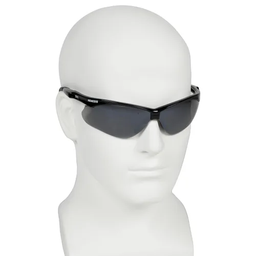 Miniatura 4 de KLEENGUARD Nemesis - Lentes de seguridad CSA (20380), certificado CSA, lente de espejo ahumado con marco negro, 12 pares/estuche