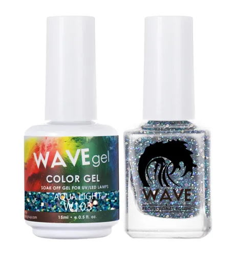 Miniatura 171 de WAVEGEL - Juego dúo de gel y esmalte de uñas a juego - Colección Simplicity - #P109 Blizzard I 0.5 onzas