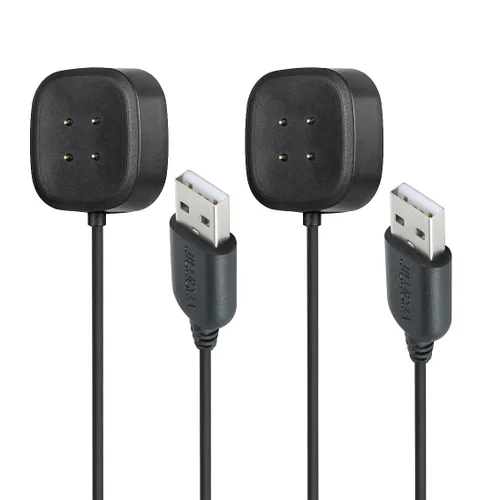 Miniatura 7 de Magnetismo fuerte compatible con cargador Fitbit Versa 3/4/Sense 1 2, cable de soporte de base de carga de repuesto para reloj inteligente