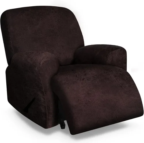 Miniatura 43 de molasofa Fundas de cuero para sillas reclinables, fundas para sillas reclinables grandes para silla reclinable, 4 piezas, fundas lavables que se