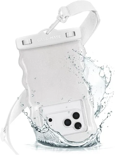 Miniatura 18 de Case-Mate Funda Impermeable IP68 para Teléfono - Funda Flotante Impermeable para Teléfono con Cordón Cruzado - Esenciales de Viaje para Playa y Sand