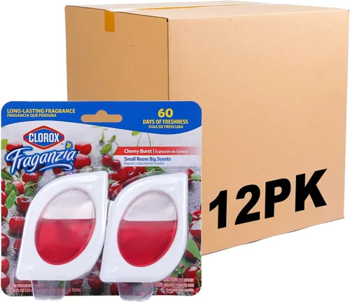 Miniatura 9 de Clorox Fraganzia - Ambientador para habitaciones pequeñas, manzana y canela, despegar y colocar, sin enchufe, sin batería, para armarios