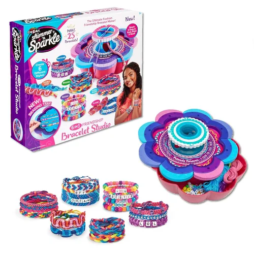 CRA-Z-Art Shimmer & Sparkle Fabricante de Pulseras de Amistad Definitivo Pequeño
