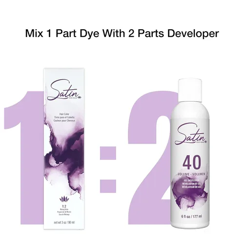 Miniatura 4 de Satin Color de cabello - colores de moda ultra vívidos - 3N - Marrón oscuro
